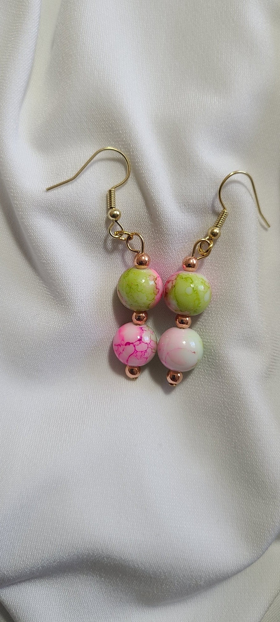 Multi Color Dangle Earrings