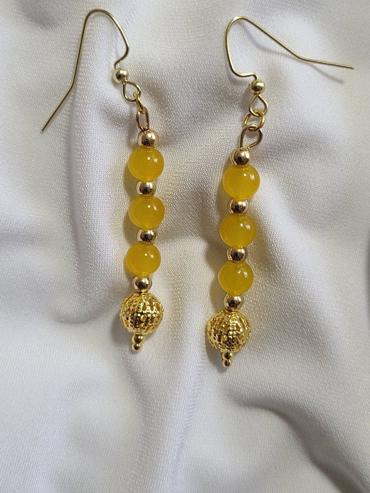 Dangles Yellow and Gold