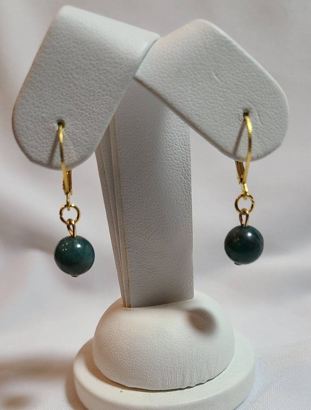 Gemstone Dangle Earring Set